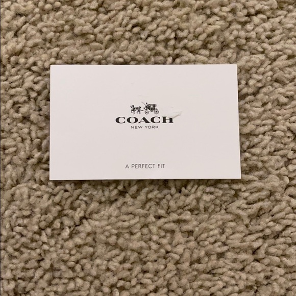 Navy blue coach wristlet - Picture 2 of 3